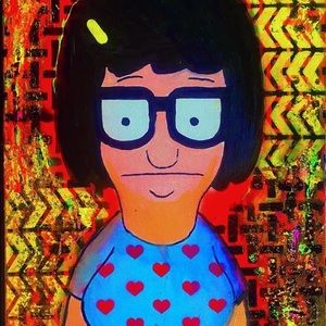 Bobs Burgers 18x24 painting